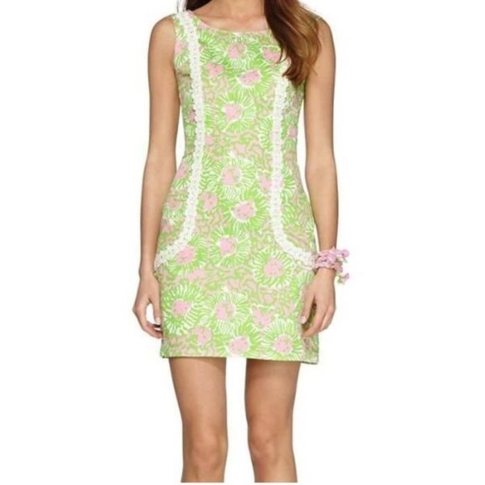 Lilly Pulitzer Lilly Pulitzer Sunnyside Lions Liz Shift Dress Grailed