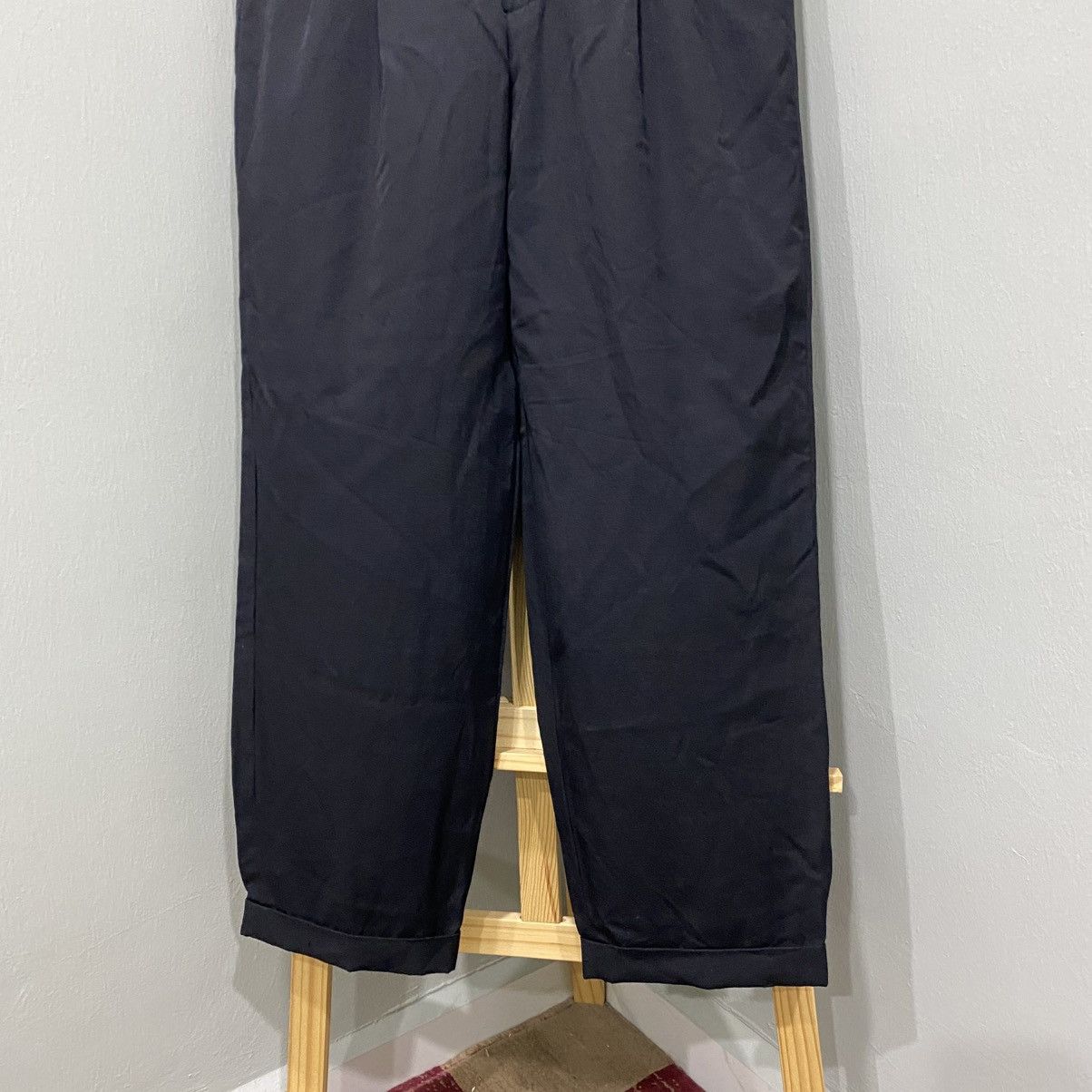Comme des Garcons Homme VINTAGE 80s Commes Des Garcone Homme WideLeg Pleated Trouser Size US 28 / EU 44 - 4 Thumbnail
