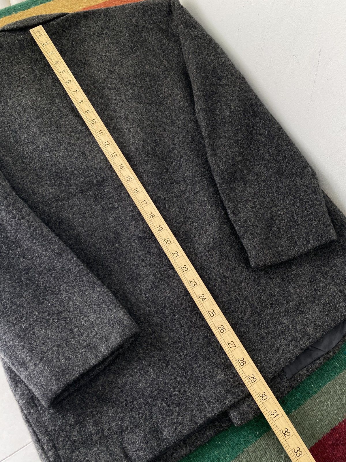 Comme des Garcons Homme Comme des Garçons Homme 90s Mohair Oversized Jacket Japan Size US M / EU 48-50 / 2 - 8 Thumbnail