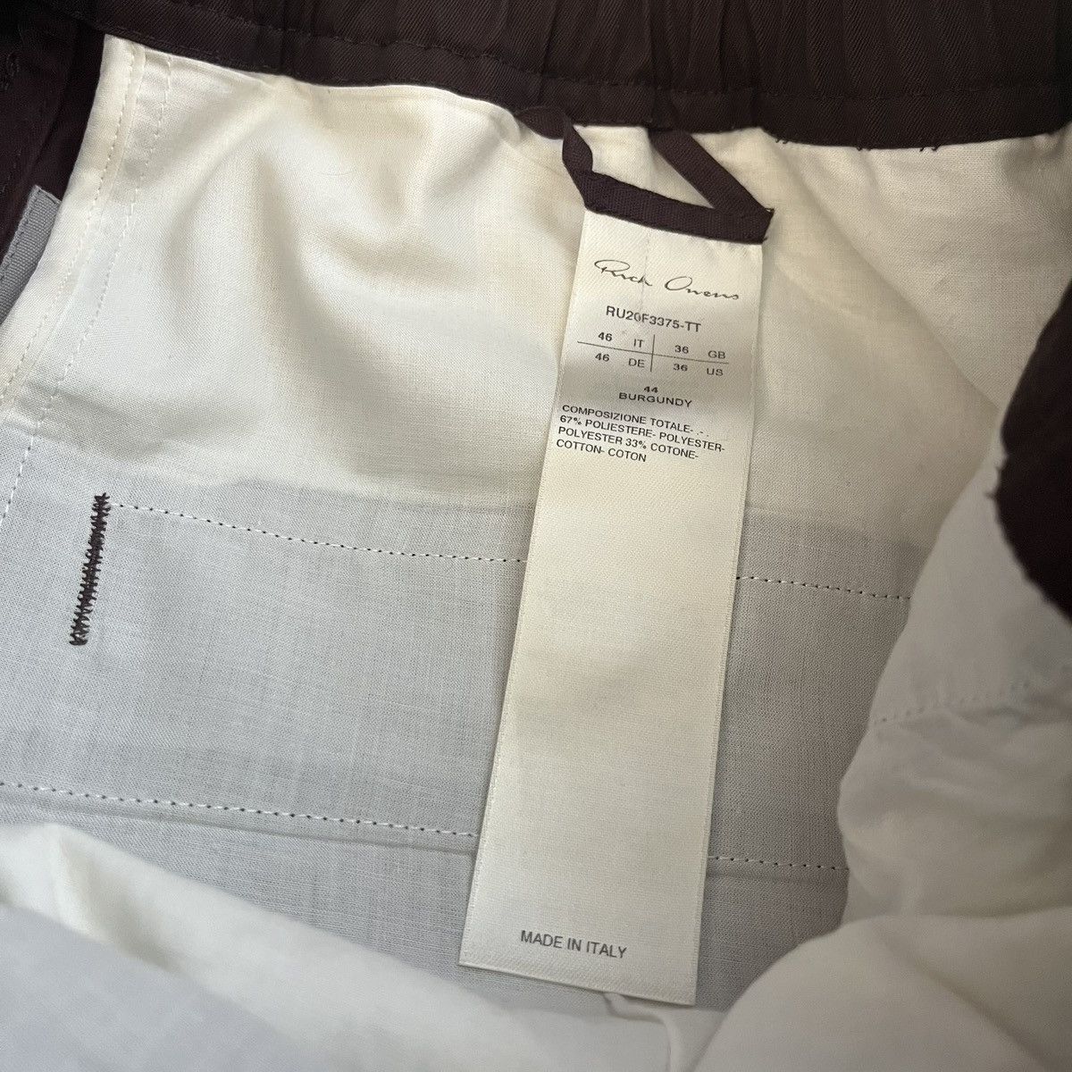 Rick Owens SS21 Trousers Size US 30 / EU 46 - 4 Thumbnail