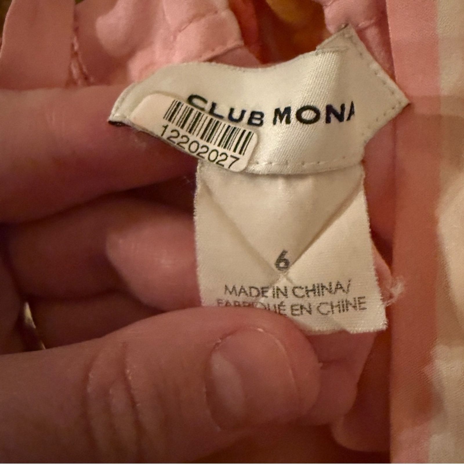 Club Monaco Club Monaco Amirra Silk Pink Multi Stripe Tiered Midi Dress Size M / US 6-8 / IT 42-44 - 7 Thumbnail