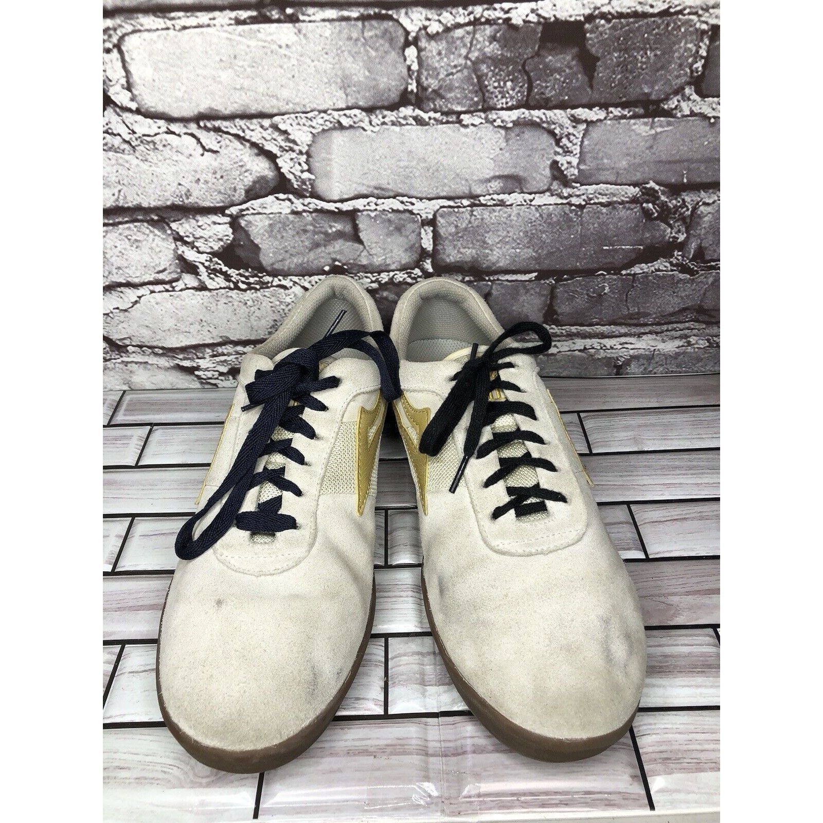 Lakai Lakai Cambridge Beige Suede Blue Tan Fabric Low Lace Up Snea Size US 11 / EU 44 - 2 Thumbnail