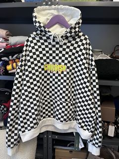 Tgf on sale checkered hoodie