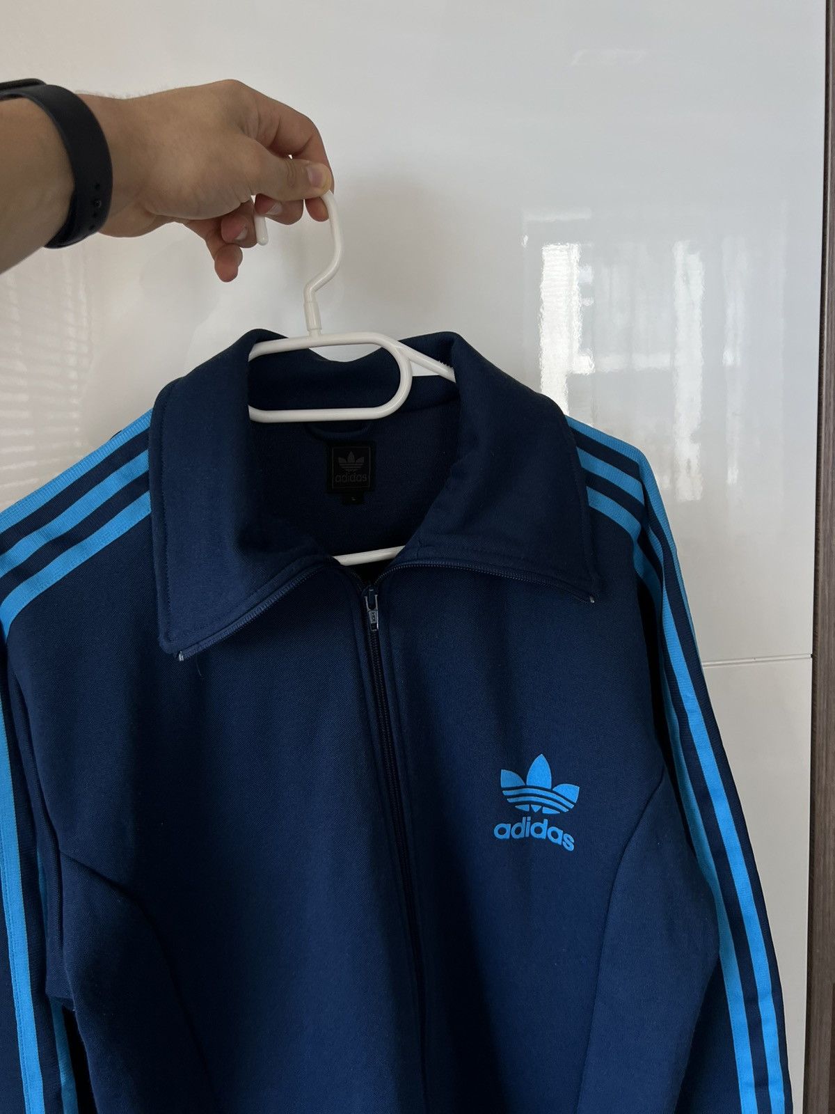 Adidas Vintage Adidas 2004 Football Blockcore Olympic Zip Jacket Size US L / EU 52-54 / 3 - 1 Thumbnail