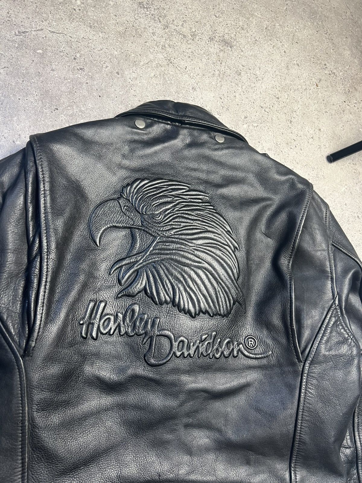 Harley Davidson HARLEY DAVIDSON vintage leather jacket Size US M / EU 48-50 / 2 - 8 Thumbnail