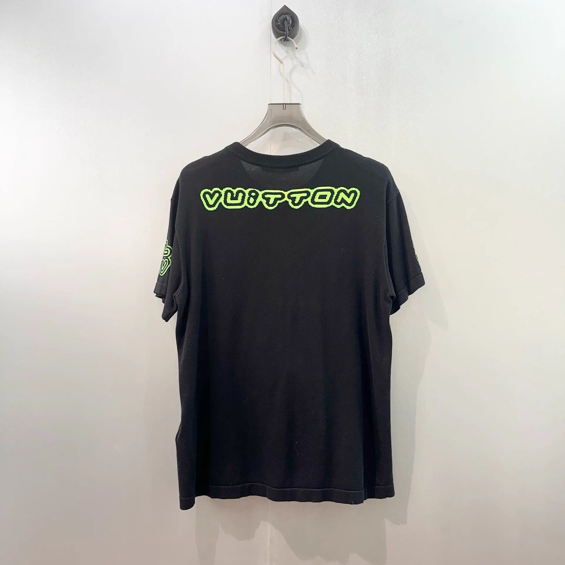 Louis Vuitton Louis Vuitton 1854 Black Green Knit Short Sleeve S Size US S / EU 44-46 / 1 - 3 Thumbnail