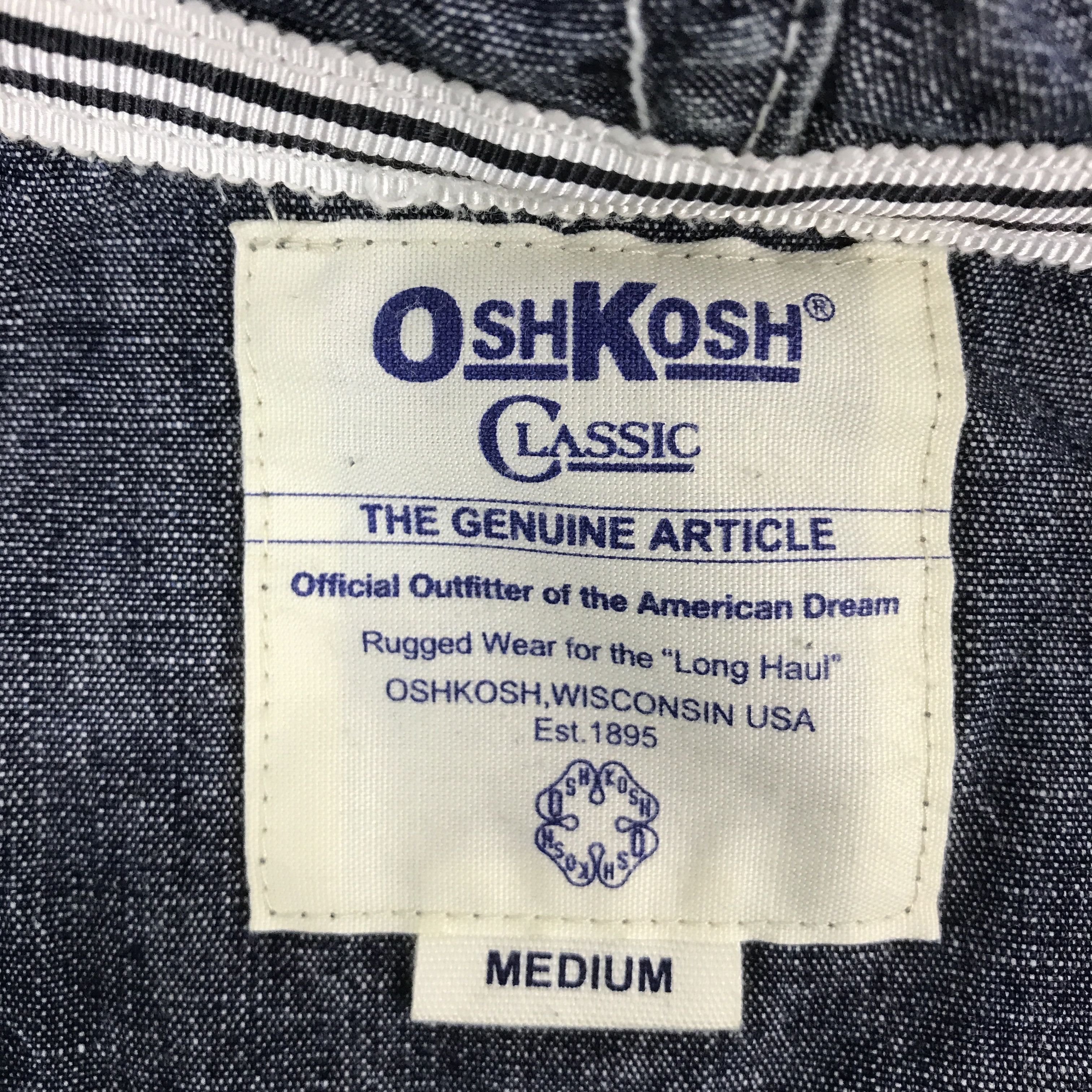 Japanese Brand × Oshkosh Oshkosh blue zipper hoodie the genuine article jacket Size US M / EU 48-50 / 2 - 10 Thumbnail