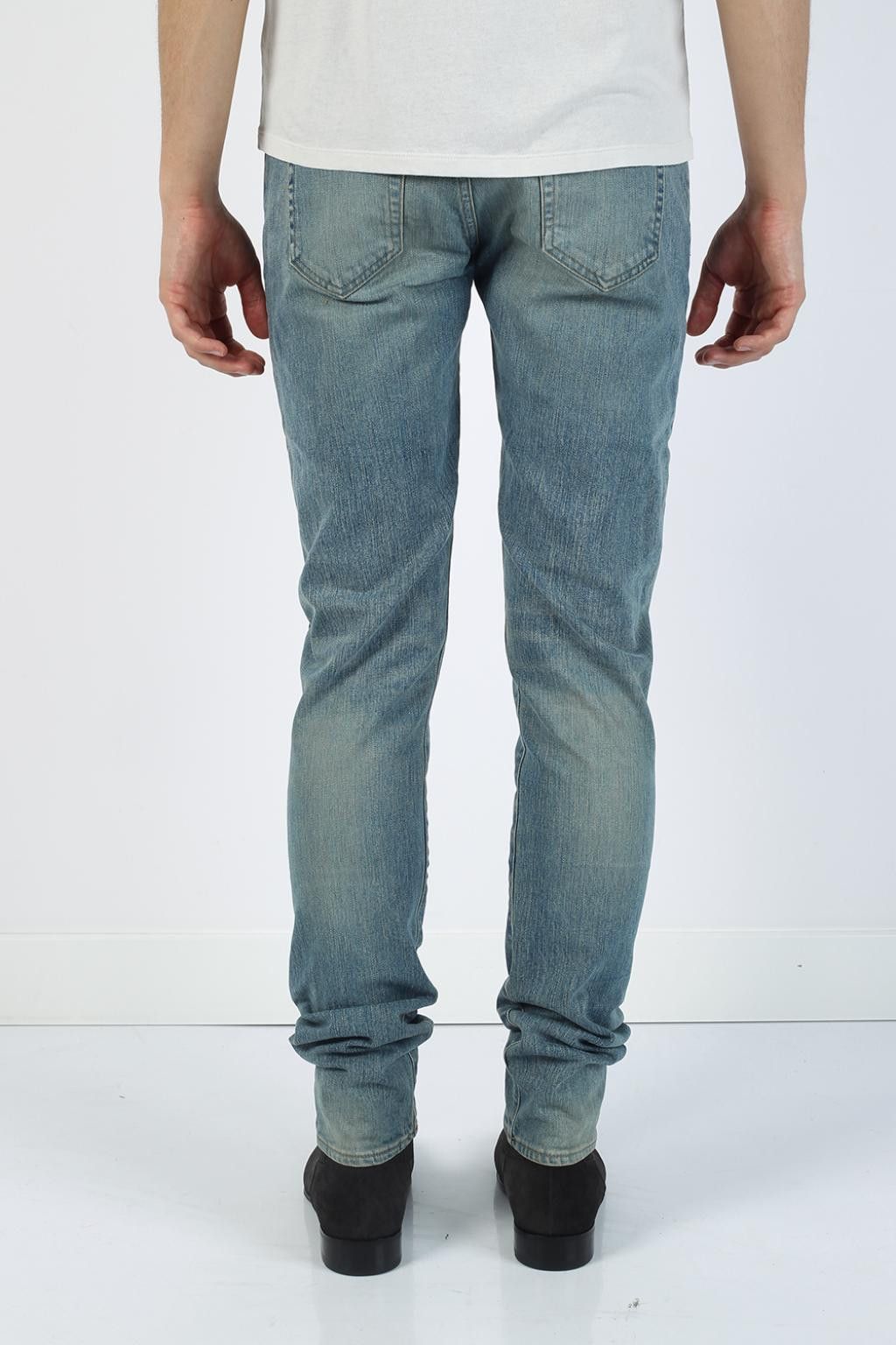 Saint Laurent Paris skinny fit distressed knee effect Size US 28 / EU 44 - 2 Thumbnail