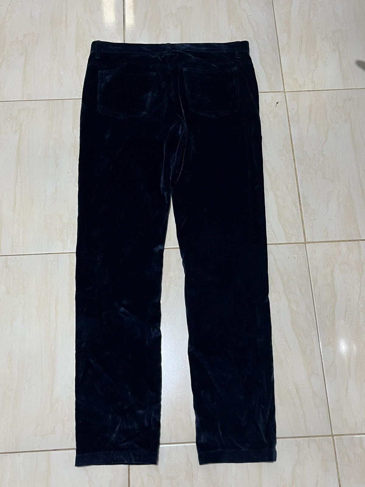 A.P.C. APC blue Velvet pant Size US 30 / EU 46 - 6 Thumbnail