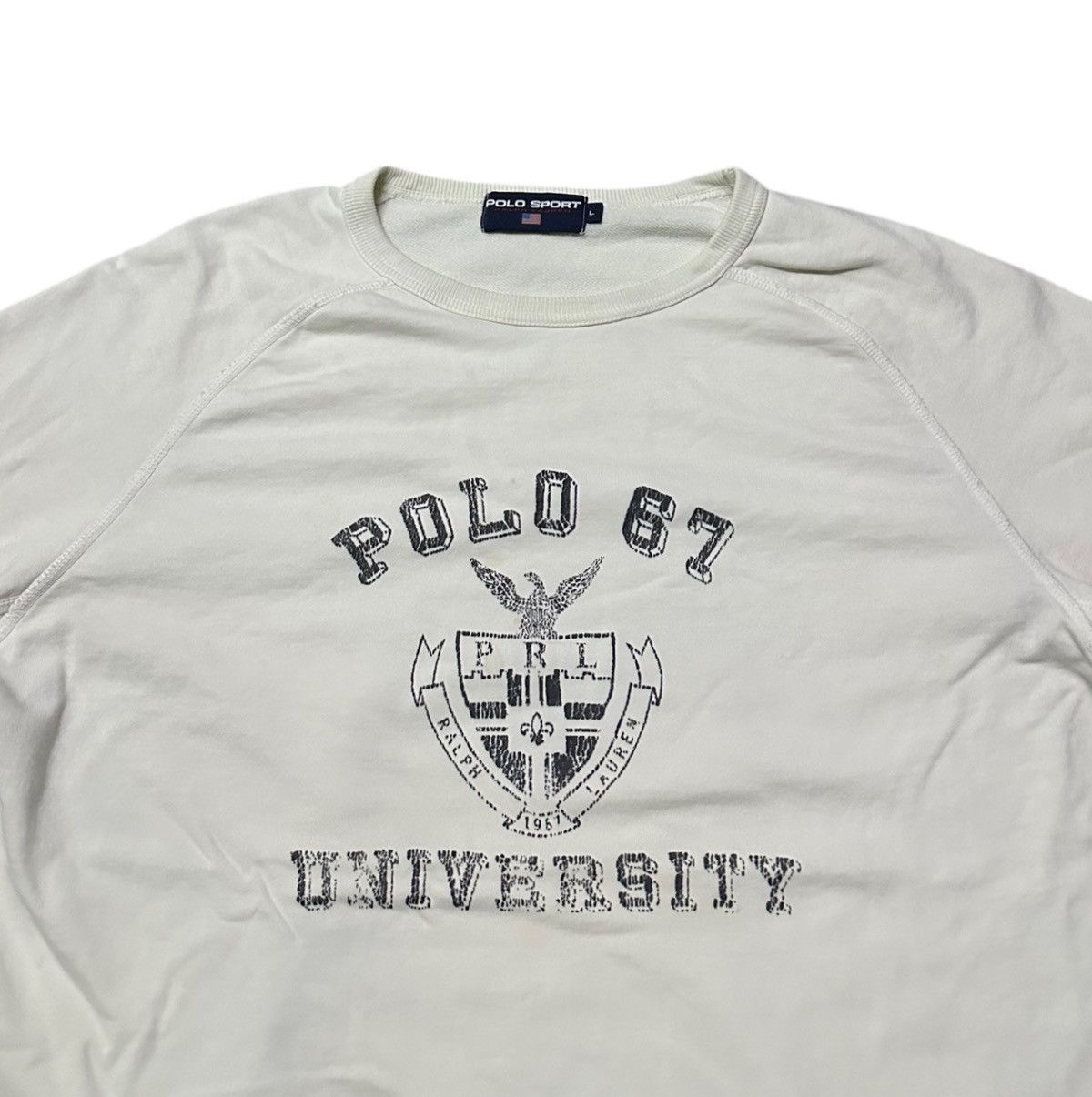 Polo Ralph Lauren Polo Sport Ralph Lauren "Polo 67 University" sweatshirt Size US L / EU 52-54 / 3 - 4 Thumbnail