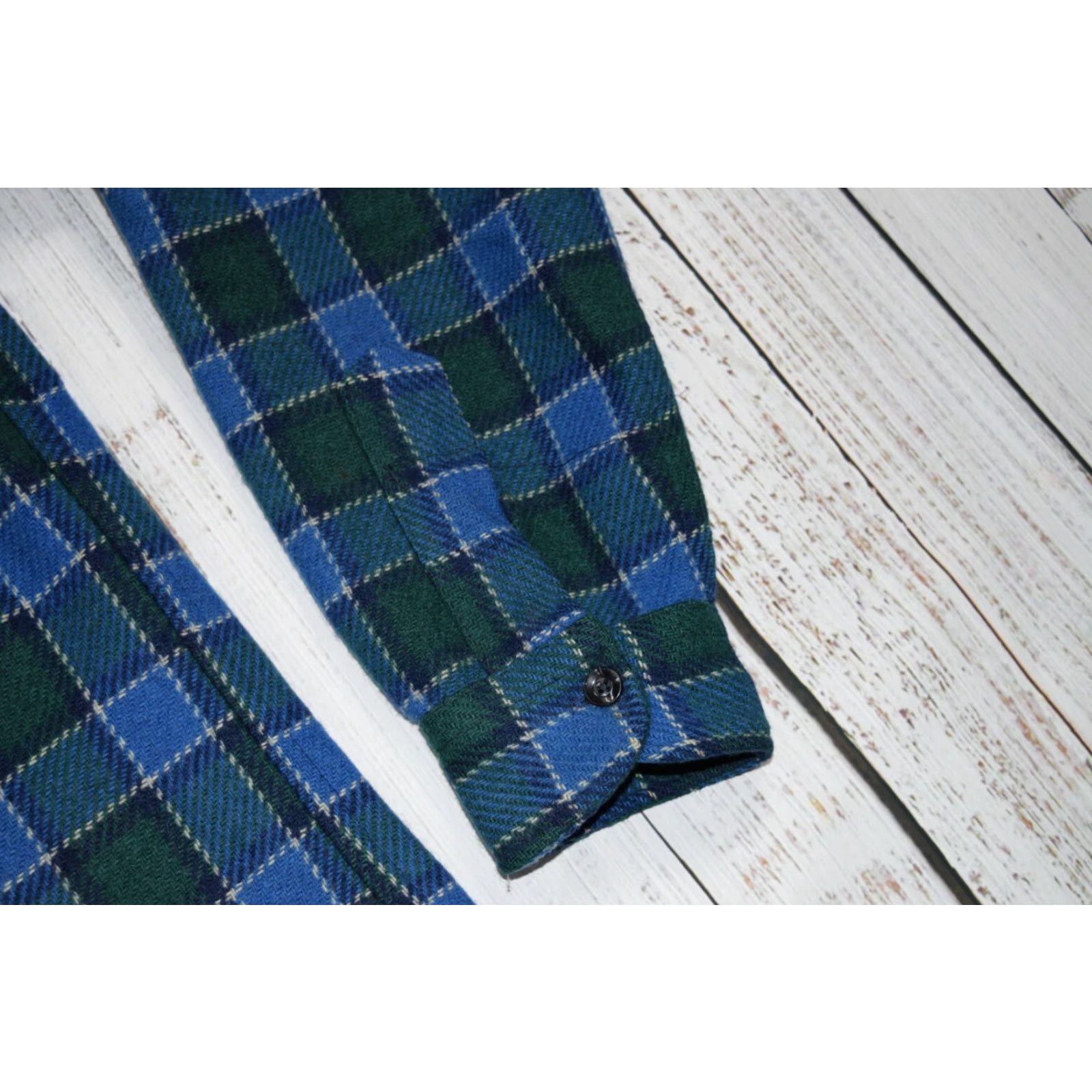 Pendleton Vintage Pendleton Men's Heavy Wool Flannel Shirt Jacket 60s 70s Plaid Cruiser Size US M / EU 48-50 / 2 - 4 Thumbnail