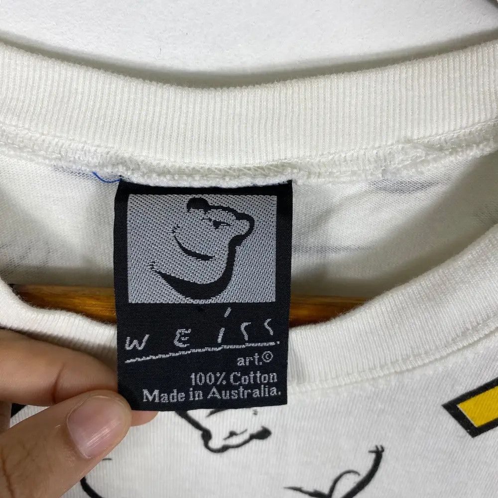 Vintage Vintage WEISS ART AUSTRALIA Full Print Art Tee Shirt Size US L / EU 52-54 / 3 - 6 Thumbnail
