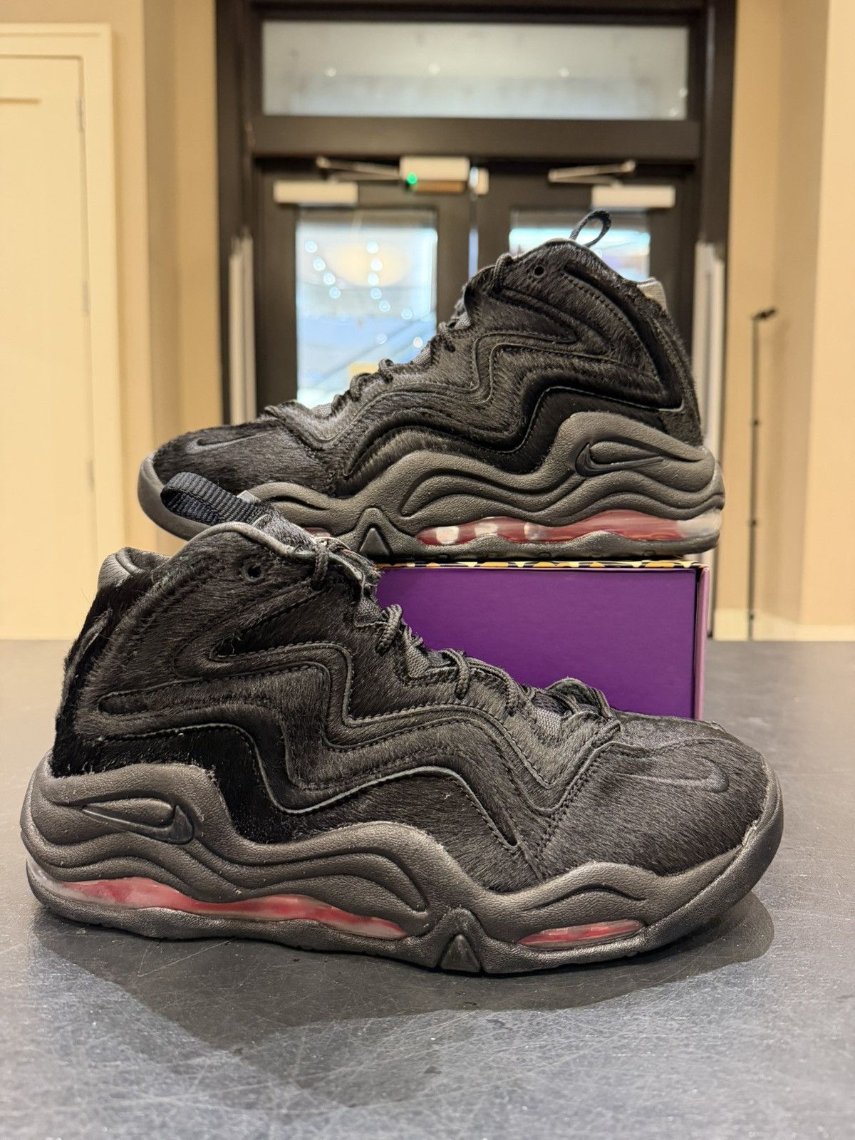 Kith × Nike Nike Air Pippen 1 ‘Kith Black Pony Hair’ Size US 8 / EU 41 - 1 Thumbnail