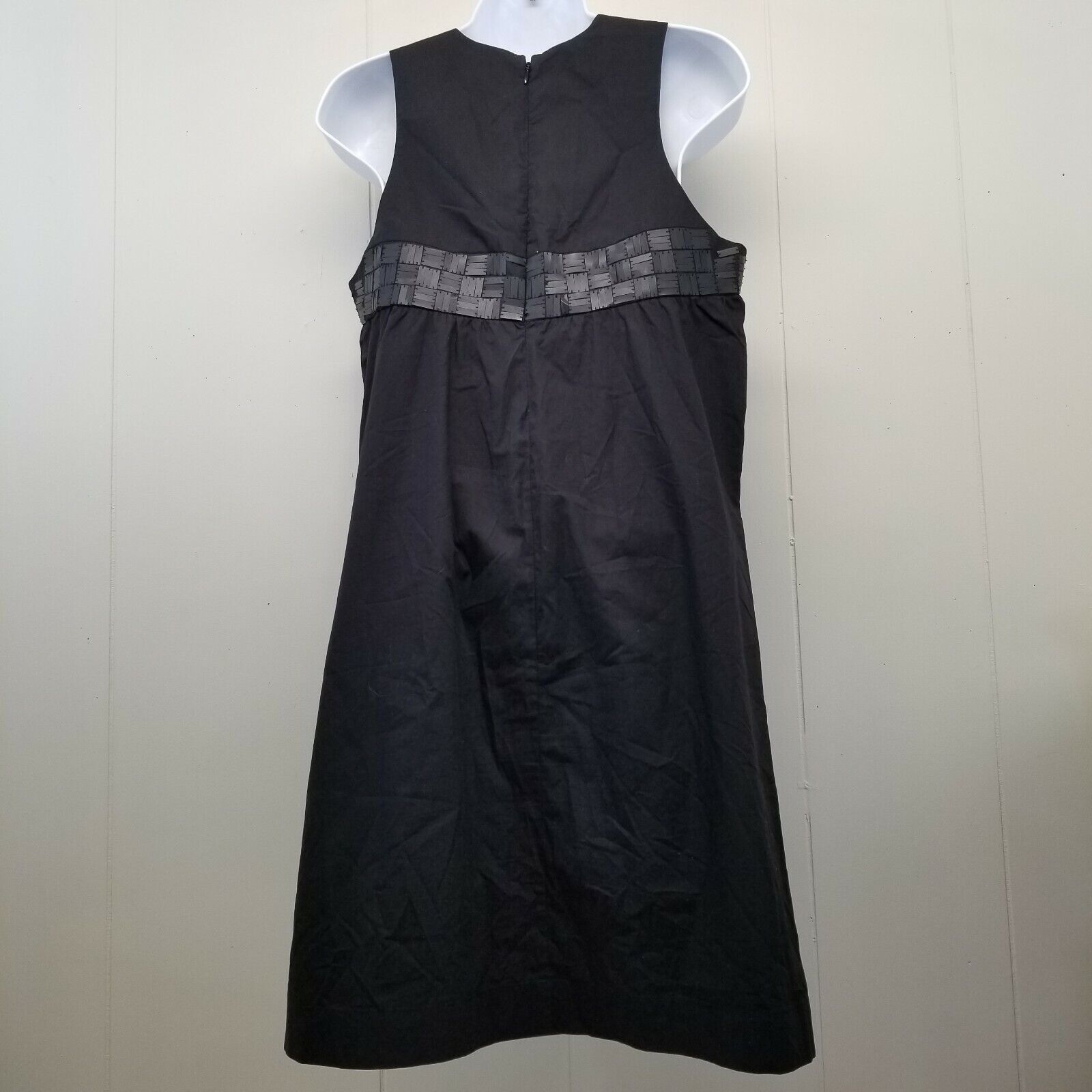 Vince Vince 6 Black Dress Shift Sheath Rectangle Sequins Pockets M Size M / US 6-8 / IT 42-44 - 2 Thumbnail