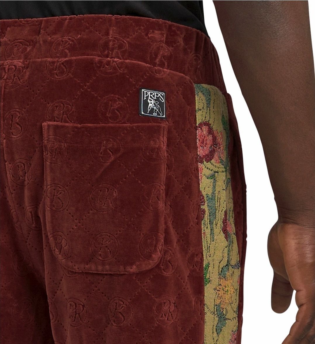 Prps PRPS Deer Valley Monogram Track PANTS sweatpants velour XL Size US 36 / EU 52 - 3 Thumbnail
