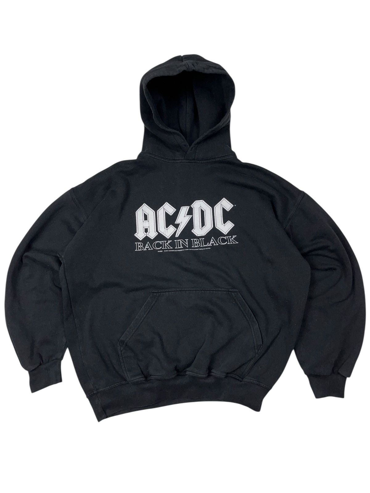 Band Tees Vintage 2001 AC/DC Oversized Hoodie Balenciaga Style Size US XL / EU 56 / 4 - 1 Thumbnail
