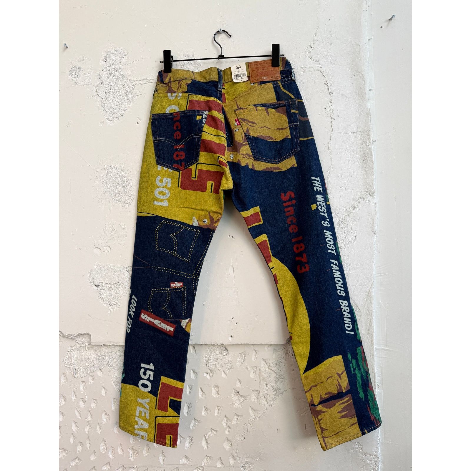 Levi's Levi's 501 150th Anniversary Banner Selvedge Jeans Size US 30 / EU 46 - 2 Thumbnail