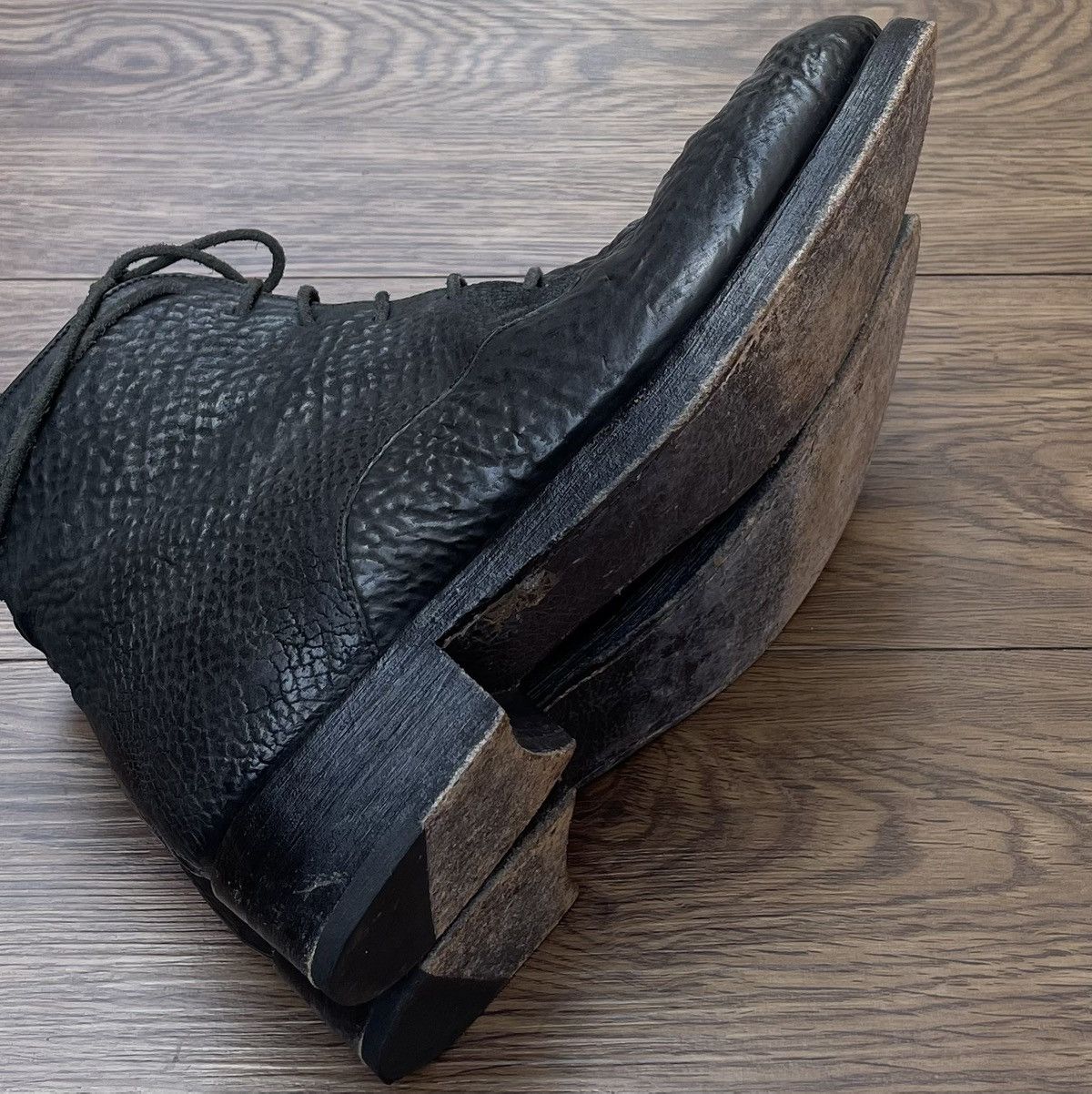 The Last Conspiracy ASGAARD Reversed Leather Boots Size US 9 / EU 42 - 12 Thumbnail