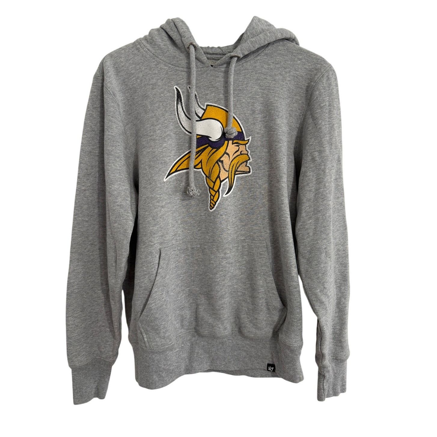 47 Minnesota Vikings Gray Hoodie Sweatshirt Men's Size Medium Size US M / EU 48-50 / 2 - 1 Thumbnail