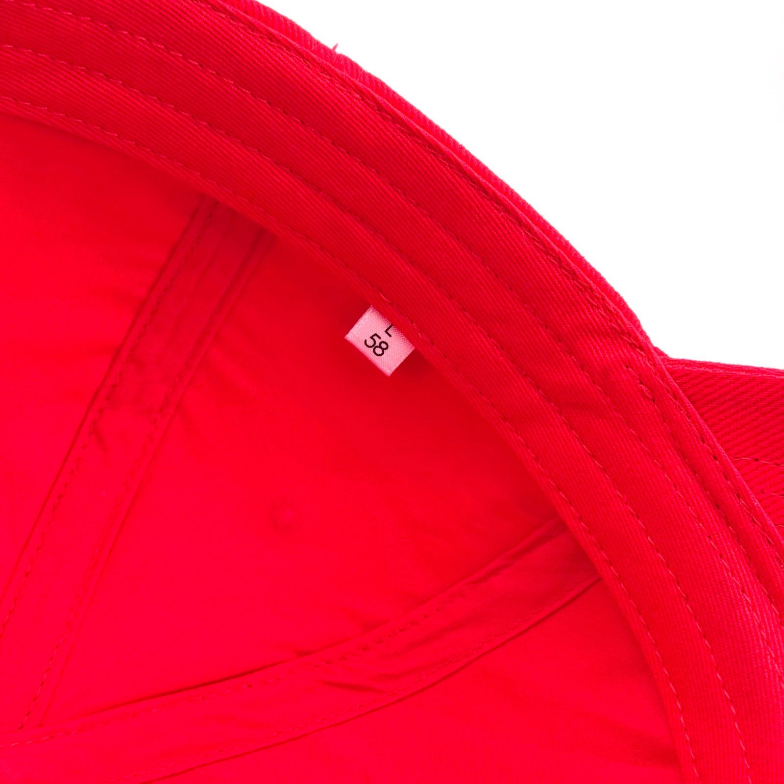 Balenciaga Balenciaga Femme Red Baseball Cap Size ONE SIZE - 7 Thumbnail