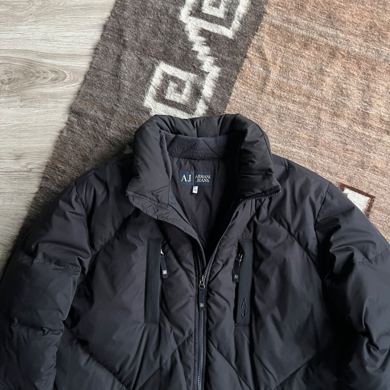 Armani AJ Armani Jeans Down Puffer Jacket Quilted 9701AC Size US L / EU 52-54 / 3 - 2 Thumbnail