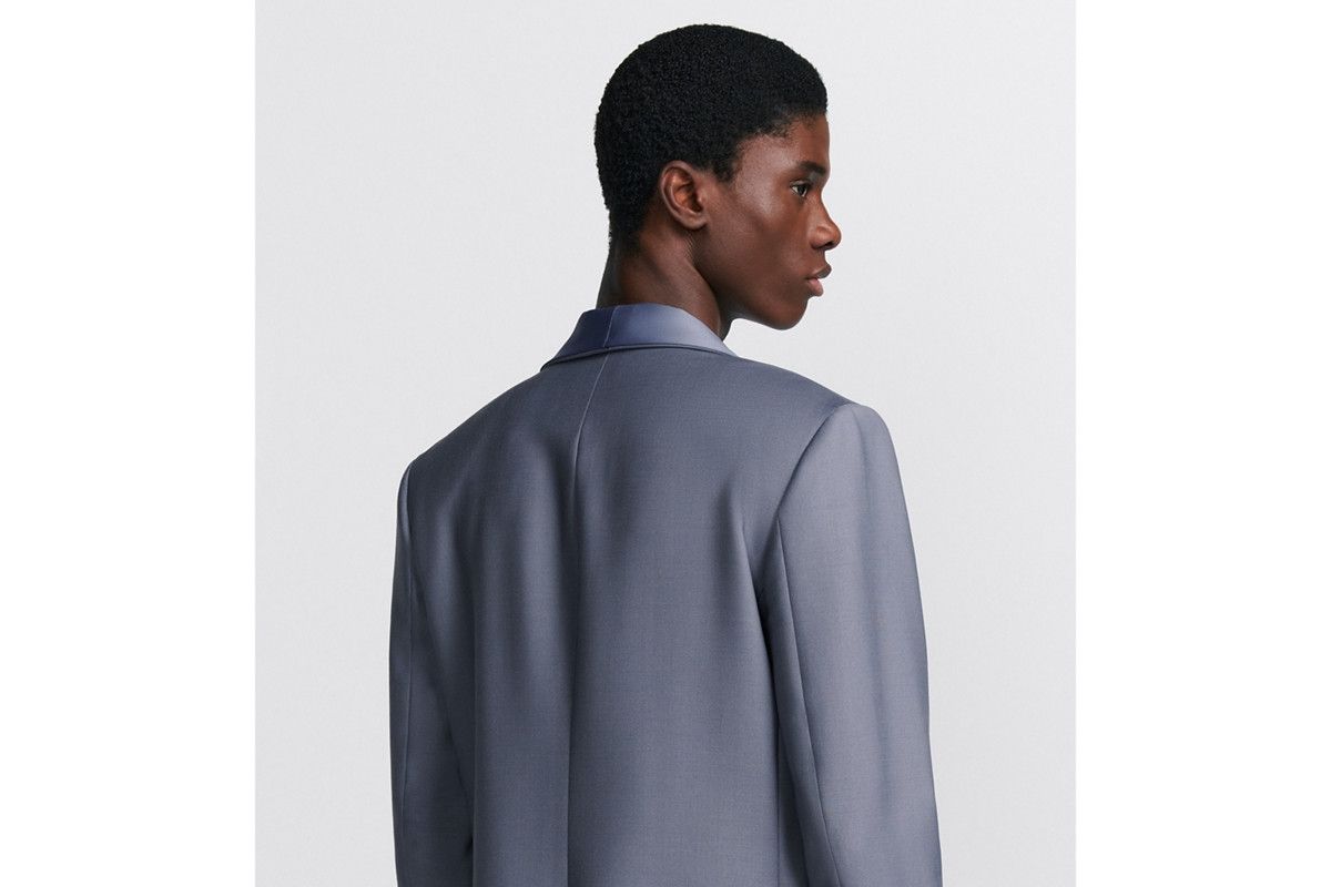Dior o1bcso1str0226 Evening Jacket in Blue Virgin Size US XL / EU 56 / 4 - 5 Thumbnail