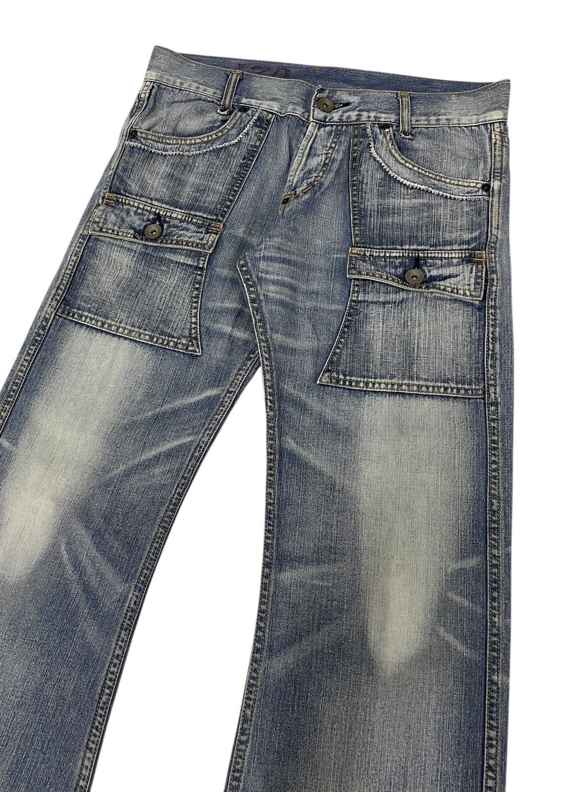 Hysteric Glamour TurnMeOn Japan Flare Bush Jeans Size US 33 - 3 Thumbnail