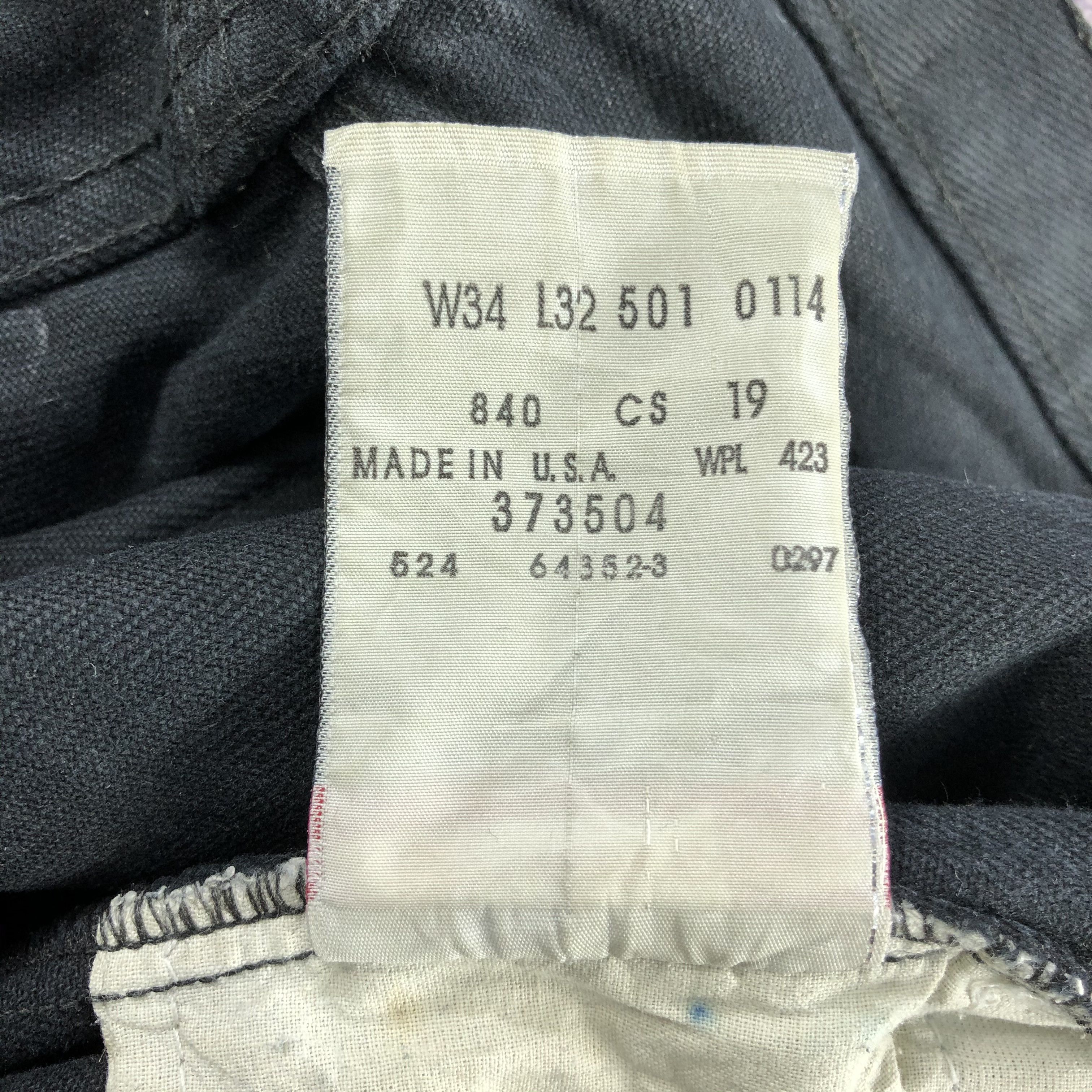 Levi's 90s Vintage Distress Levis 501 Jeans-JM2113 Size US 34 / EU 50 - 12 Thumbnail