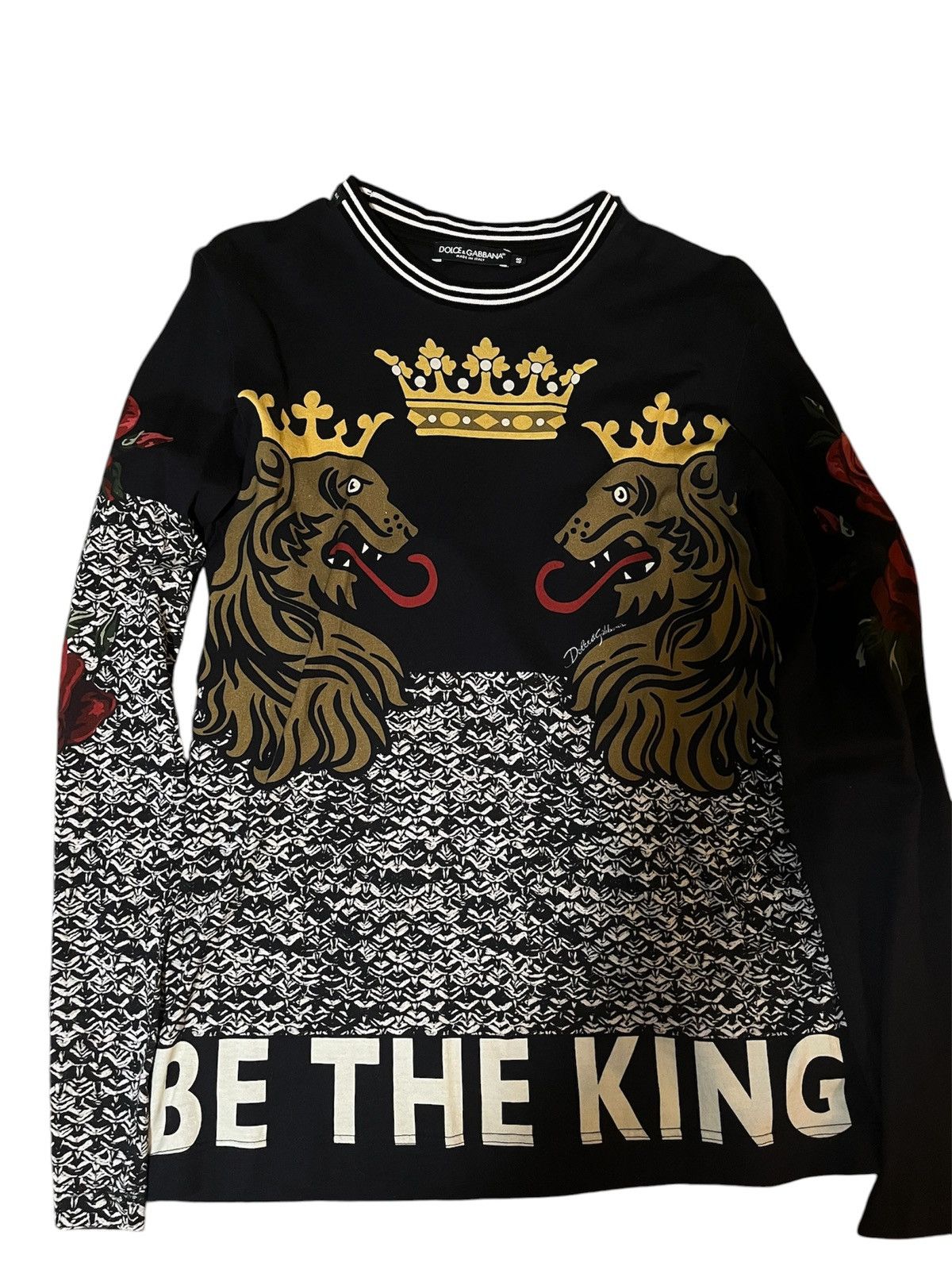 Dolce & Gabbana Dolce & Gabbana King of Love Longsleeve Size US M / EU 48-50 / 2 - 1 Thumbnail