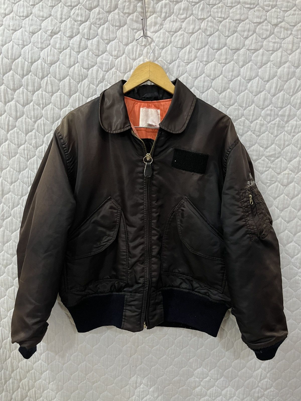 Vintage (Wwww)🔥🔥RARE US AIR FORCE BOMBER JACKET Size US M / EU 48-50 / 2 - 4 Thumbnail