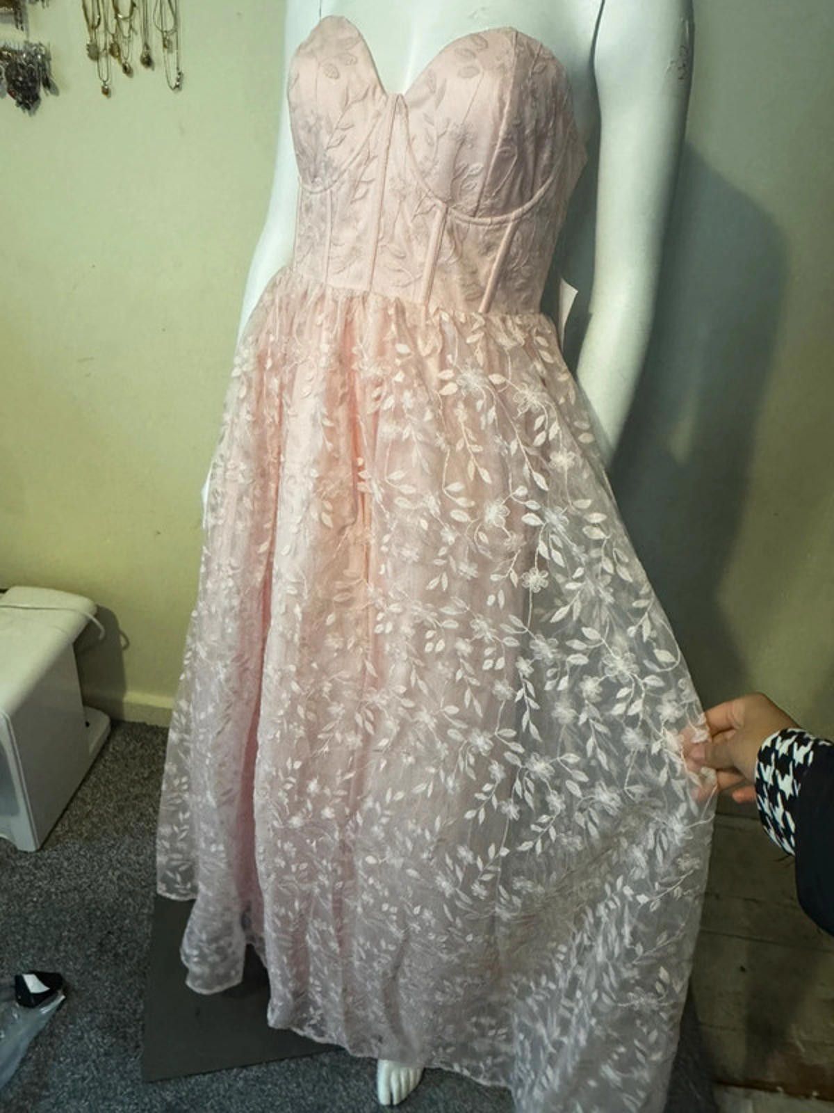 Other Maids to Measure maxi dress ivory Size 8/S NEW RPR £180 Size M / US 6-8 / IT 42-44 - 1 Thumbnail