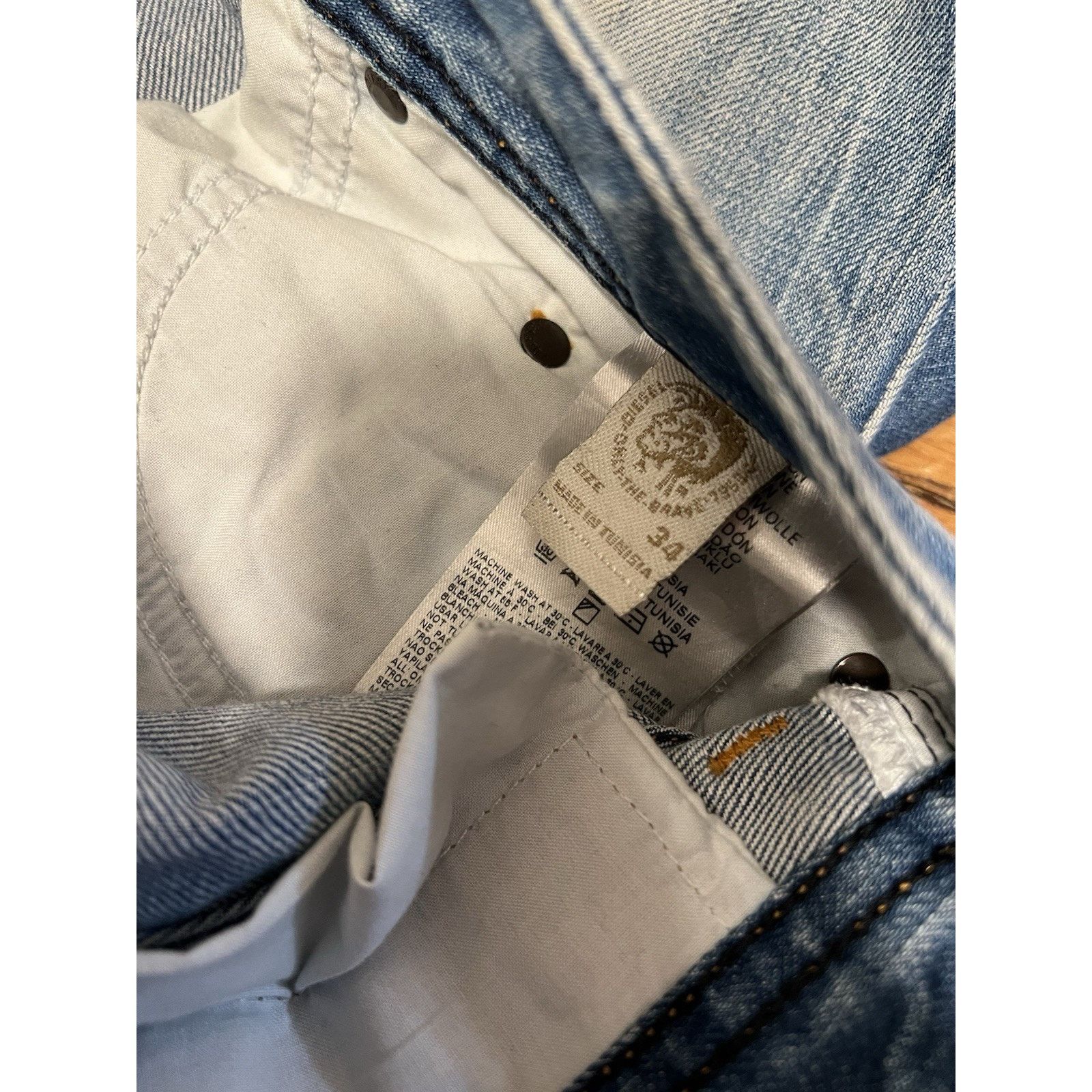 Diesel Diesel Slim Jeans Y2K 1993 D-Vyl 09m55 Men Size 34 A003129 Size 34" / US 12 / IT 48 - 13 Thumbnail