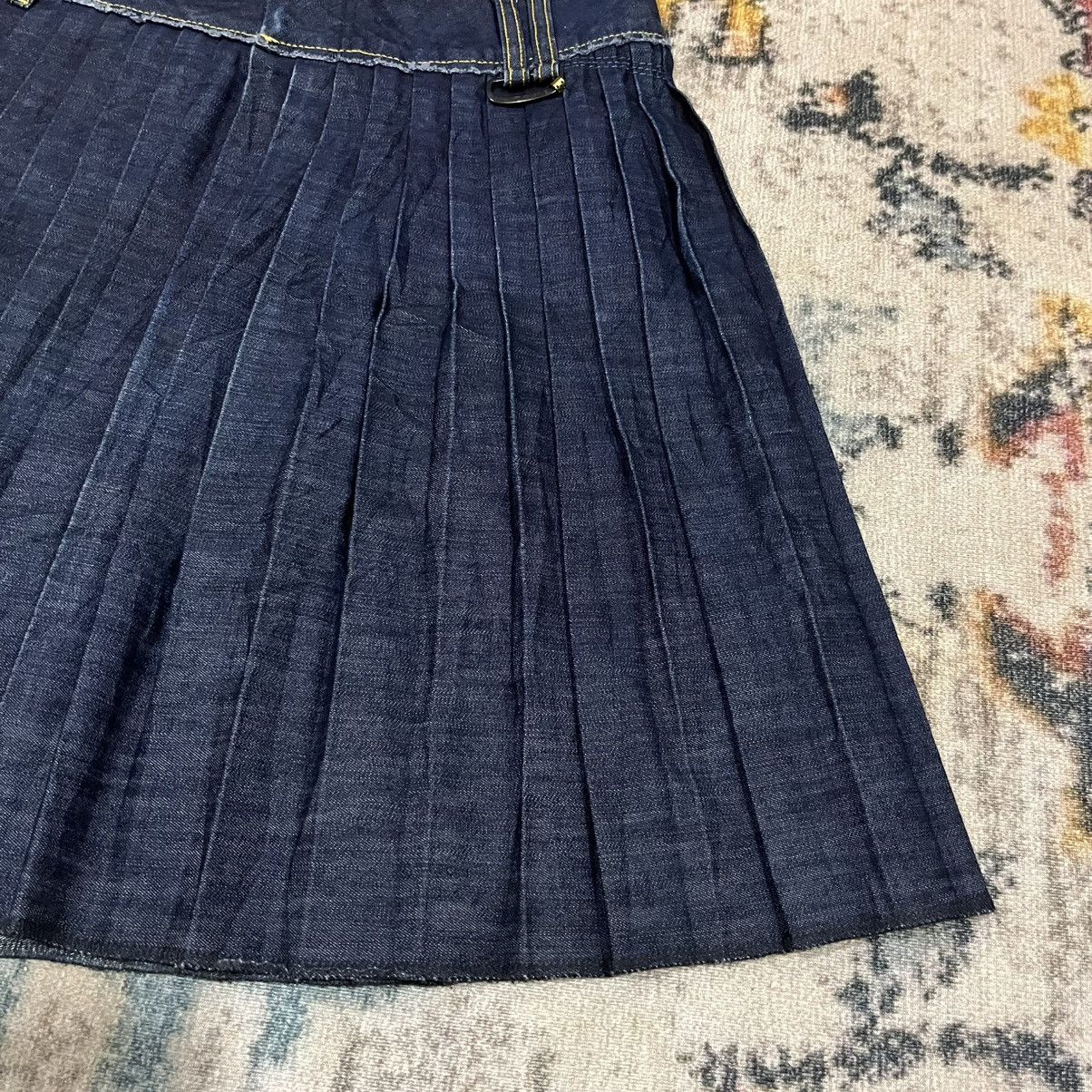 Diesel Pleated denim skirt Size 29" - 3 Thumbnail
