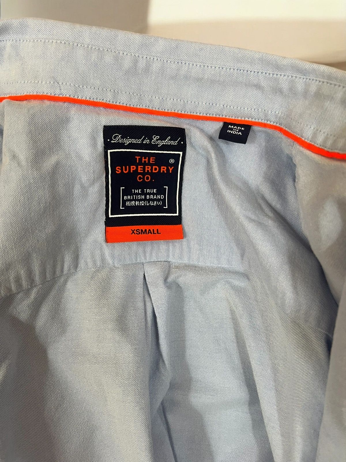 Superdry Superdry blue cotton shirt size S Size US S / EU 44-46 / 1 - 6 Thumbnail