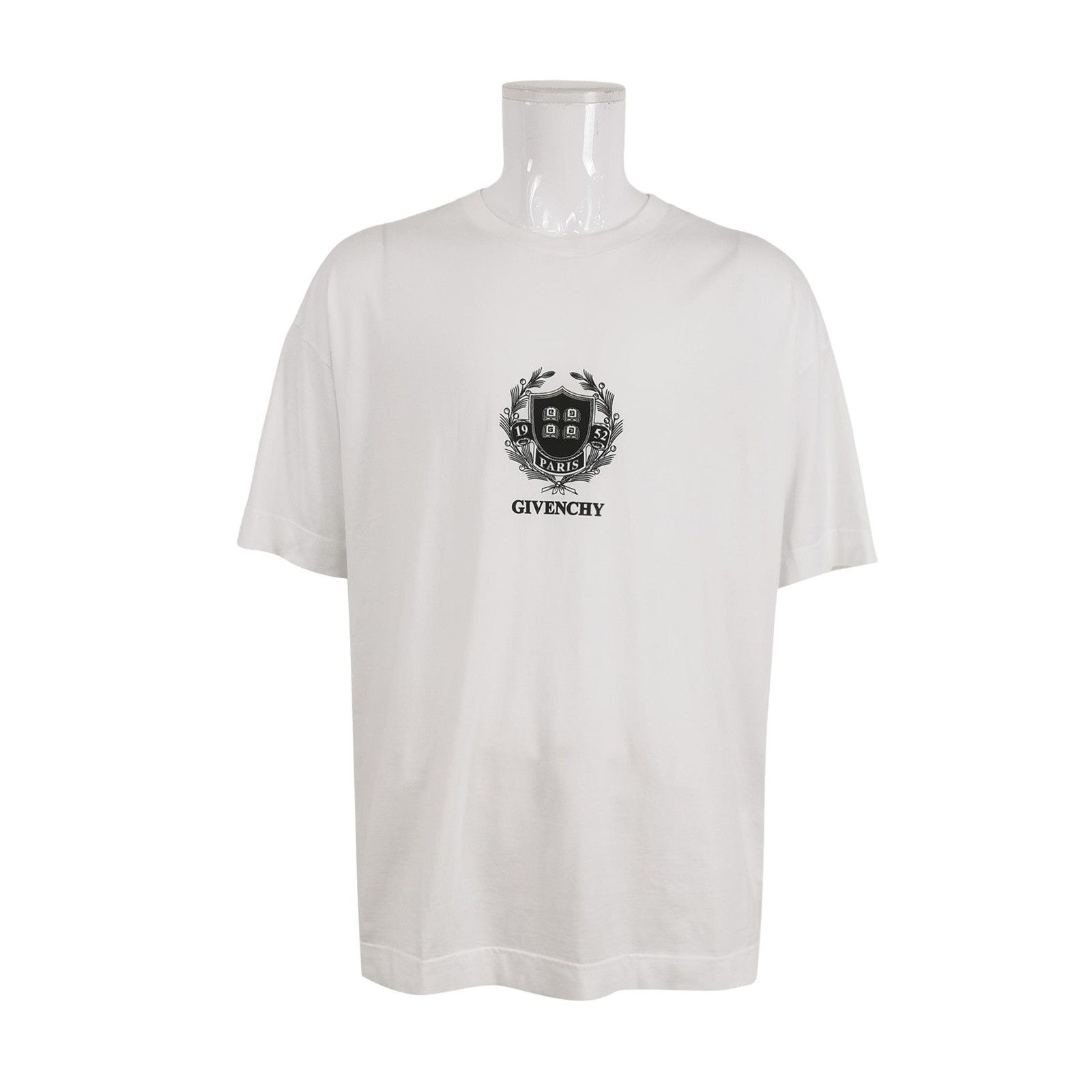 Givenchy Givenchy Crest Logo Short Sleeve T-Shirt XXL Size US XXL / EU 58 / 5 - 1 Thumbnail