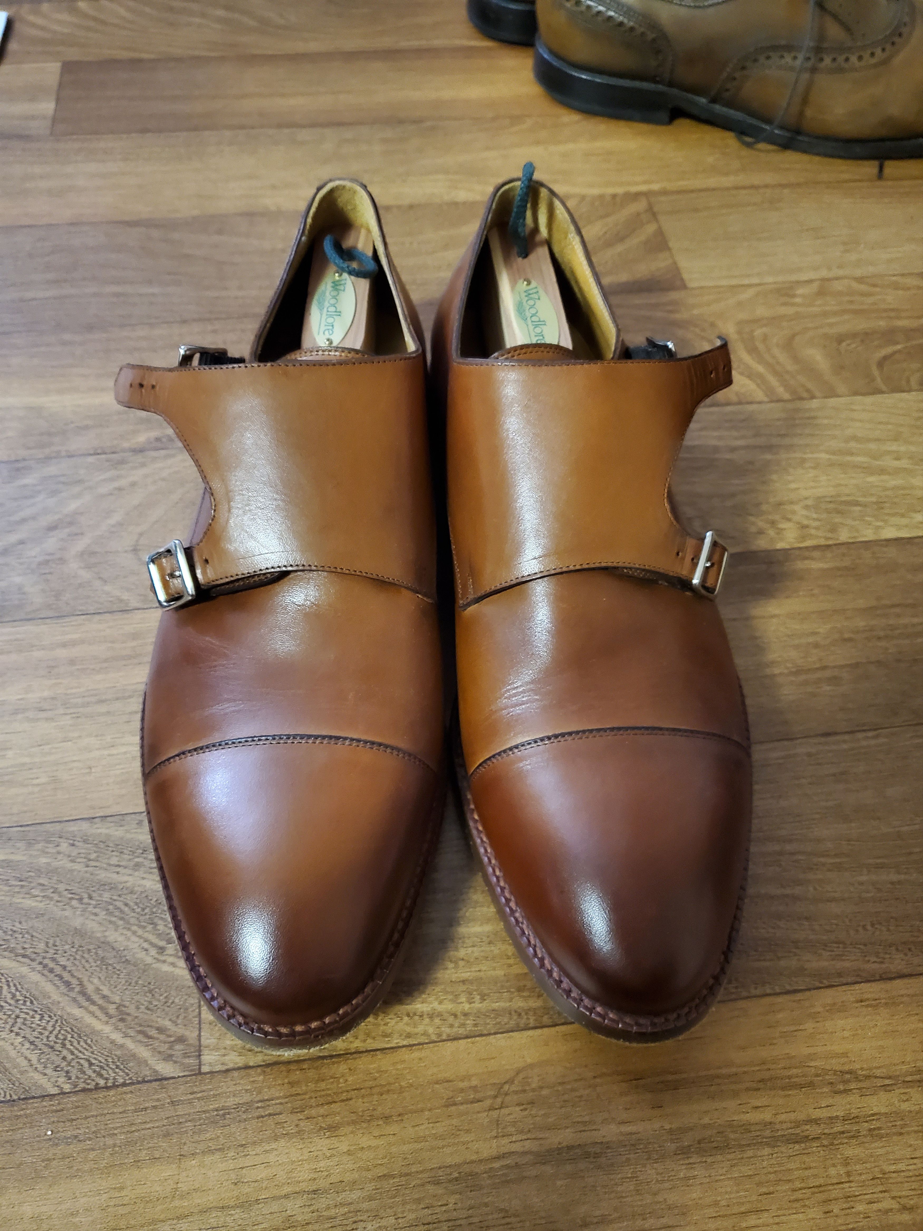 Beckett Simonon beckett simonon Monk Straps Light Brown Size US 13 / EU 46 - 2 Thumbnail