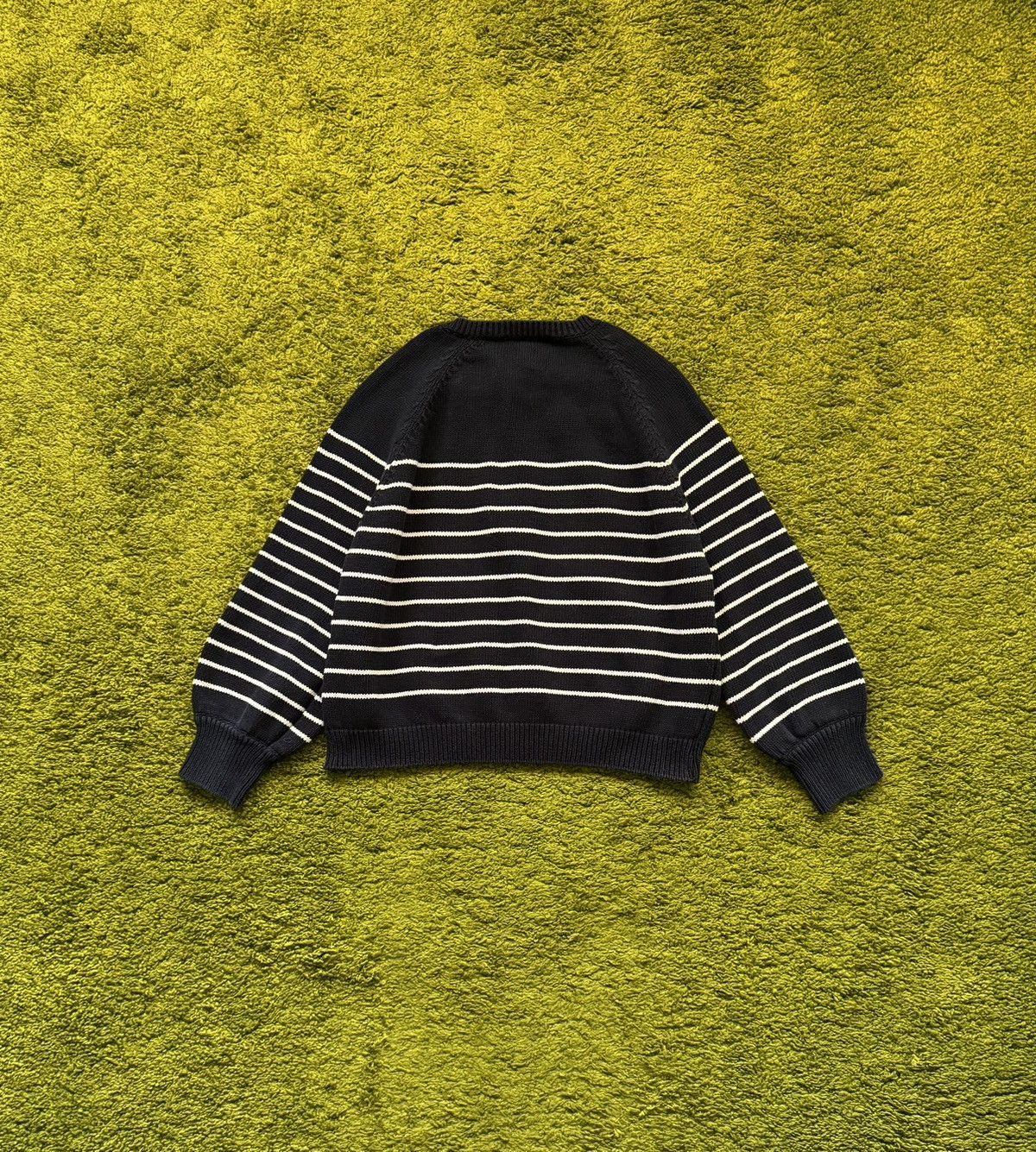 Designer × Sezane Sezane Paris oldmoney style striped sweater Size L / US 10 / IT 46 - 5 Thumbnail