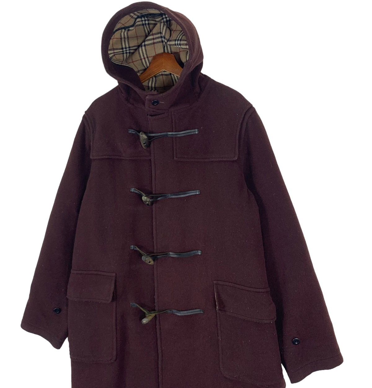 Burberry VINTAGE BURBERRYS OF LONDON CLASSICS DUFFLE COAT Size US M / EU 48-50 / 2 - 3 Thumbnail