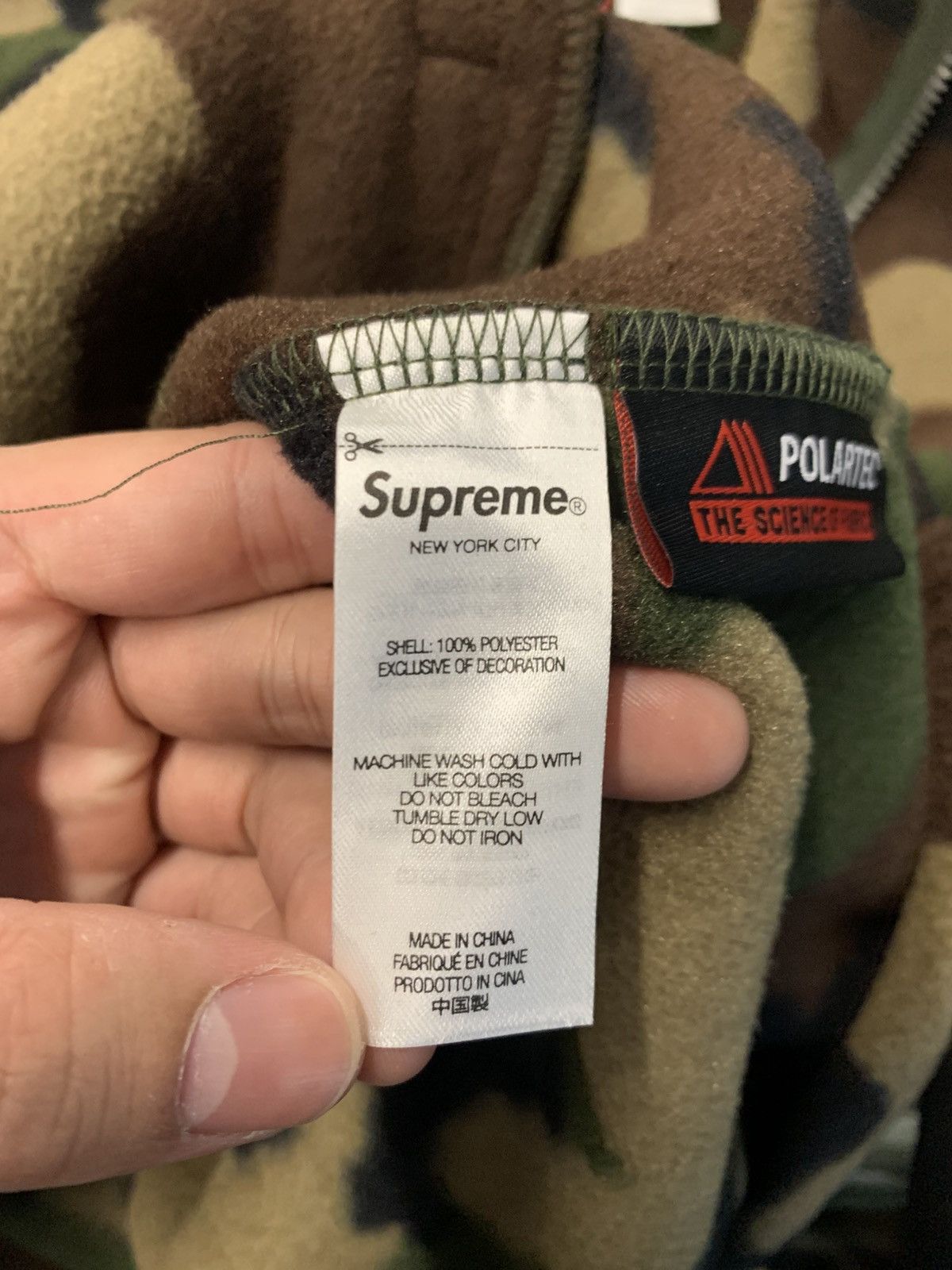 Supreme Supreme Polartec 22FW Half-Zip Pullover Size US M / EU 48-50 / 2 - 7 Thumbnail