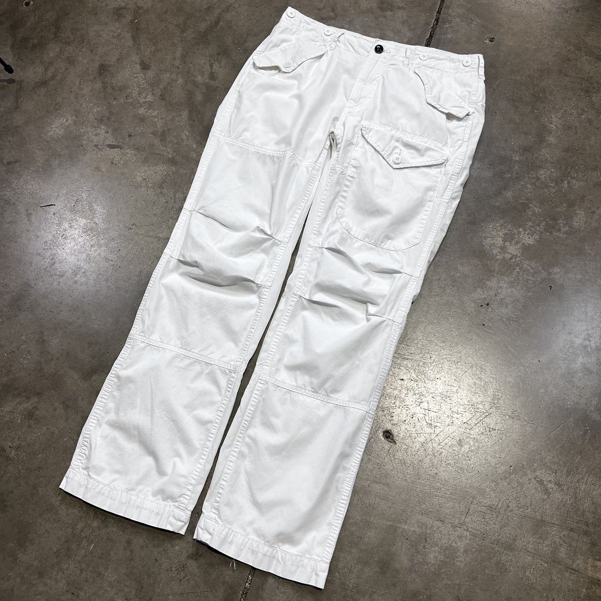 Polo Ralph Lauren × Vintage Vintage 90s Polo Ralph Lauren Military Cargo Pants Surplus Size US 32 / EU 48 - 2 Thumbnail