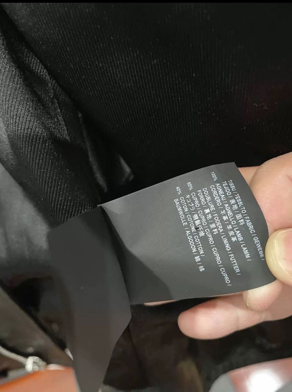 Saint Laurent Paris Saint Laurent Paris Sheepskin motorcycle leather jacket Size US S / EU 44-46 / 1 - 7 Thumbnail