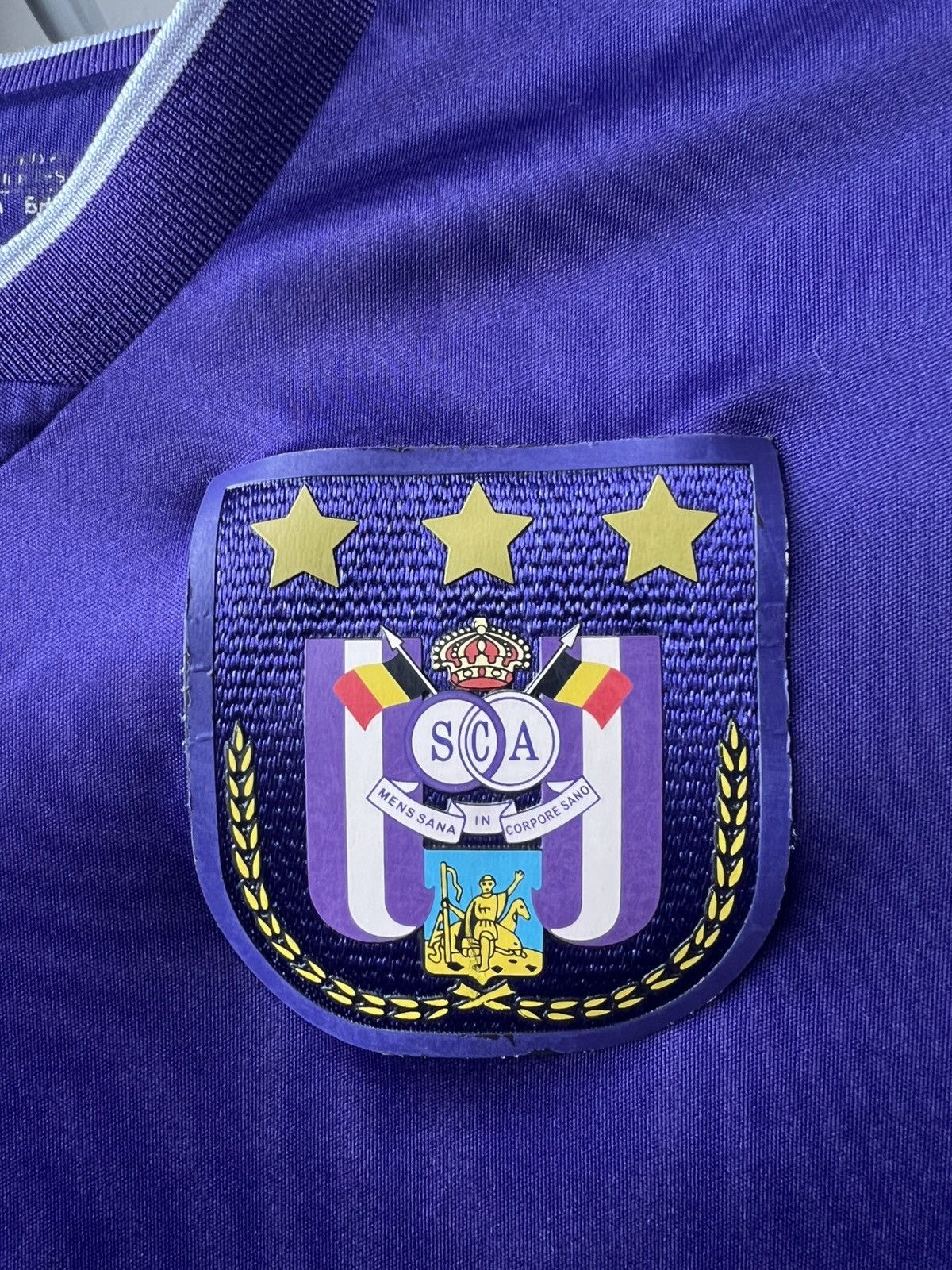 Joma 2020/21 Anderlecht Home soccer football jersey Size US S / EU 44-46 / 1 - 16 Thumbnail
