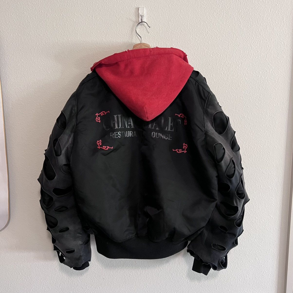 ALEXANDER DIGENOVA alexander digenova trashed bomber jacket Size US S / EU 44-46 / 1 - 8 Thumbnail