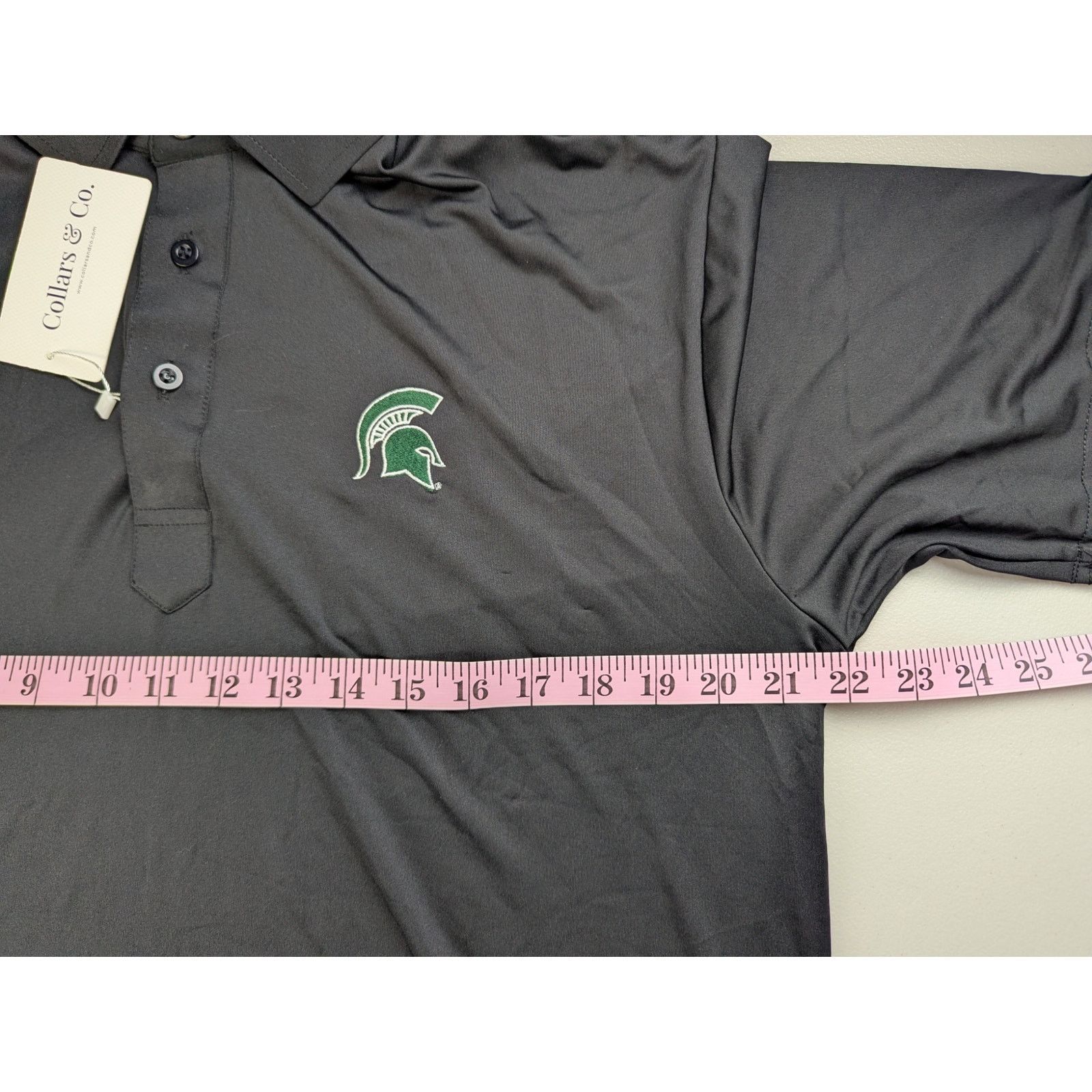 Other Collars & Co Dress Collar Polo Shirt Golf Michigan State Size US M / EU 48-50 / 2 - 8 Thumbnail