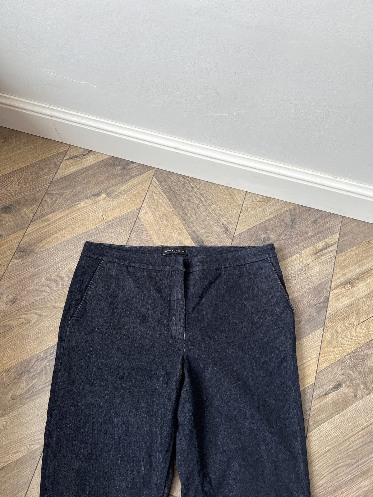 Fabiana Filippi Vintage Fabiana Filippi Women’s Tailored Dress Pants Size 34" / US 12 / IT 48 - 7 Thumbnail