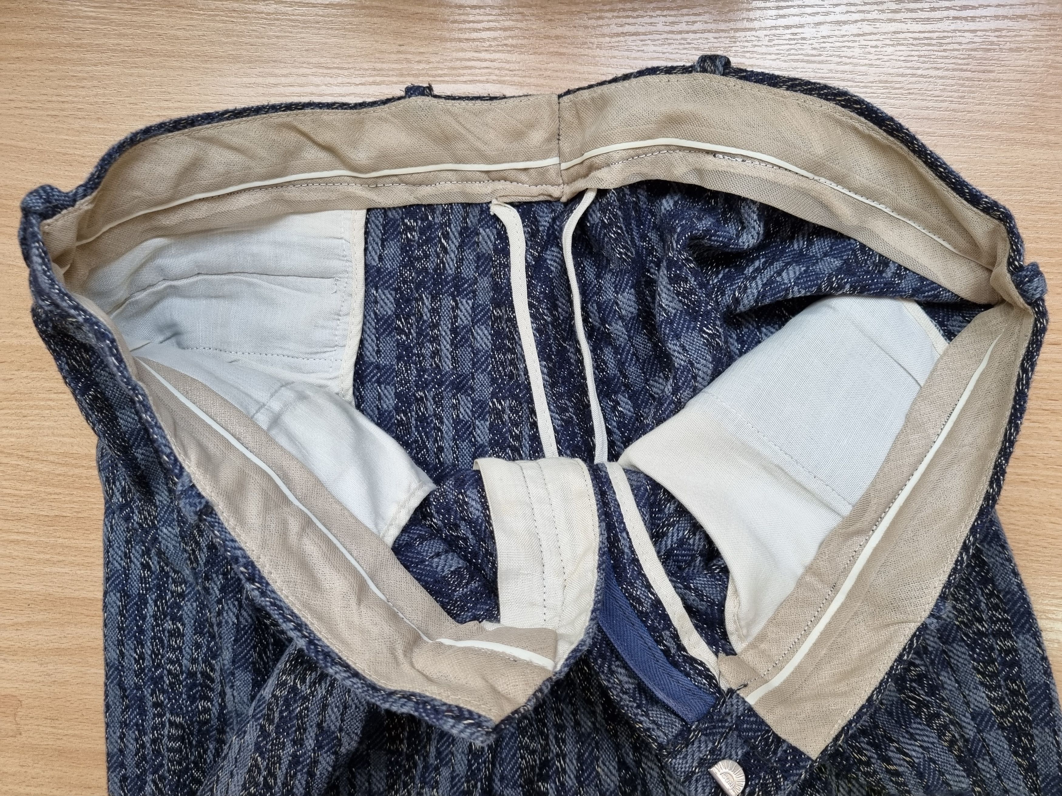 Seditionaries × Vintage 90s Unique Gorgeous Knitted Wool Pants Missoni Style Size US 33 - 12 Thumbnail