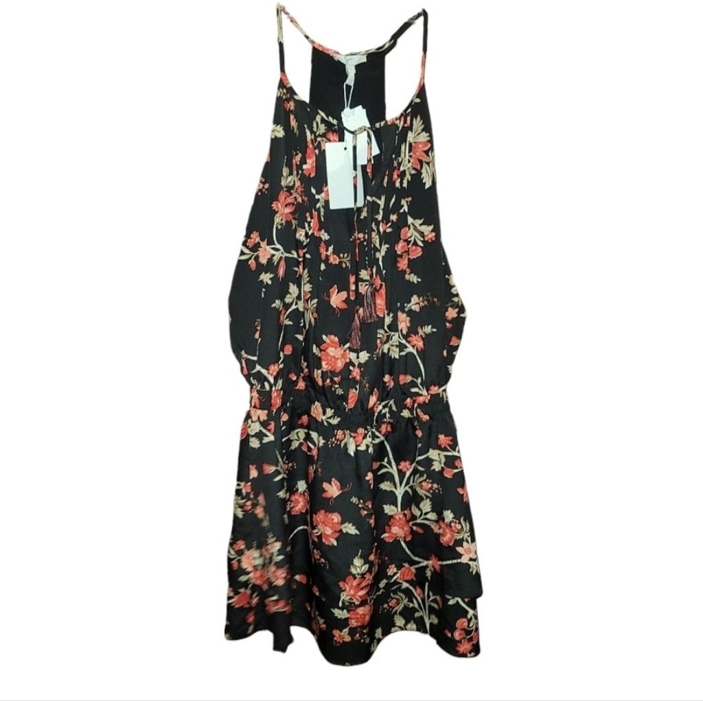 Joie NWT Joie Jossa Pintuck Pleated Floral Dress Size L / US 10 / IT 46 - 8 Thumbnail