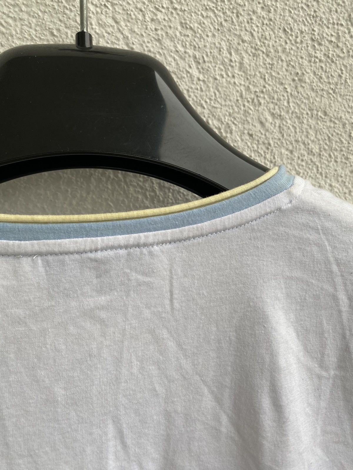 Yves Saint Laurent White YSL T-Shirt Big Logo Size US L / EU 52-54 / 3 - 9 Thumbnail