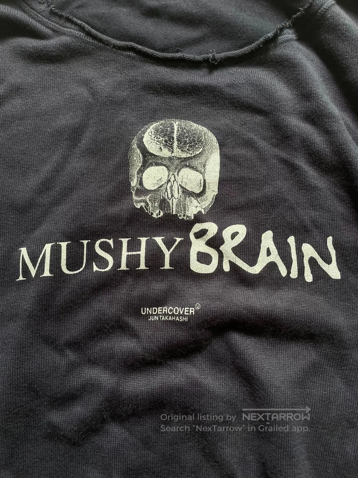 Undercover stylish black sweatshirt with skull print. Size US M / EU 48-50 / 2 - 4 Thumbnail