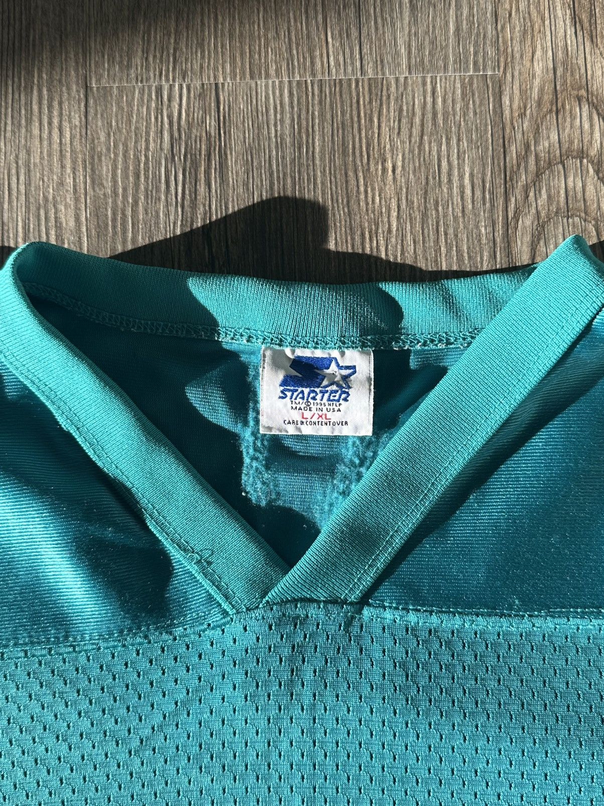 Starter Vintage Starter Dolphins Jersey Size US L / EU 52-54 / 3 - 3 Thumbnail